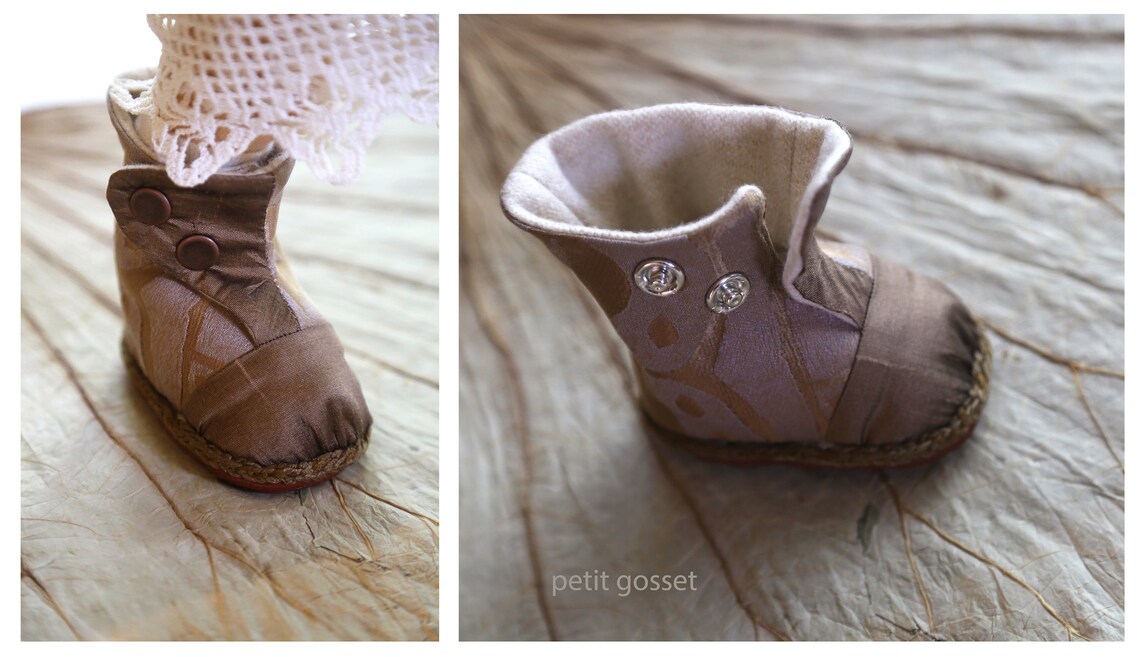 PDF Sewing Pattern Victorian Doll Shoes Tutorial DIY Etsy