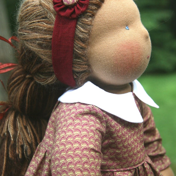 Organic Waldorf Doll 19 inch - Nina