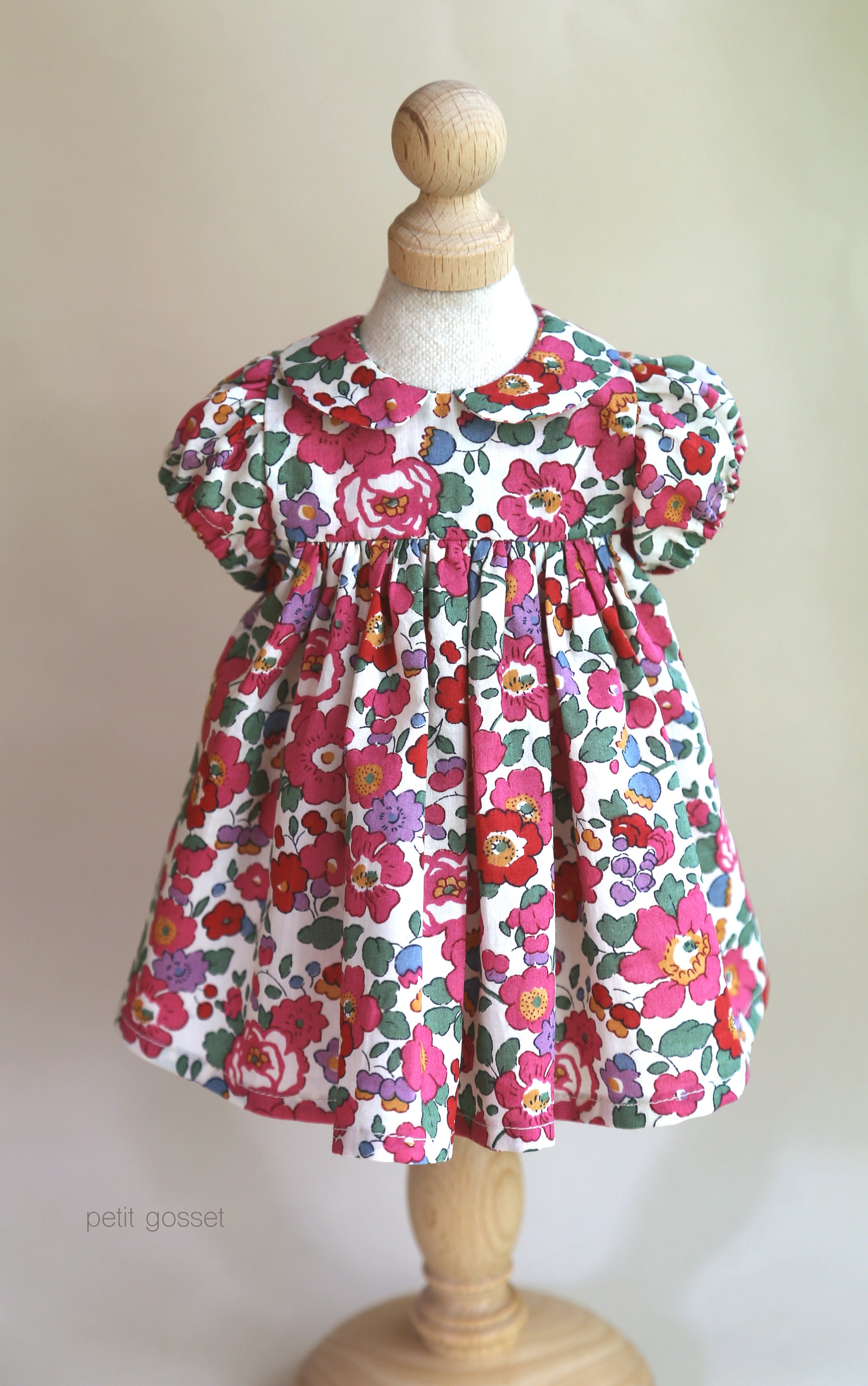 Darleen Dress Doll Clothing PDF Sewing Pattern Dress | Etsy