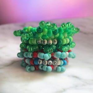 Puño giratorio mini kandi personalizado / El mundo colorido de Davina / Por Daseyori / Uso diario /