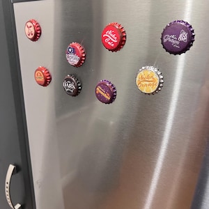 Fallout inspired Bottle Cap Fridge Magnets