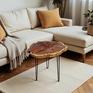 Cedar Live Edge Wood Table