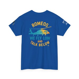 Aviation Romeo Crew Tee: Military Helicopter Pilot Shirt