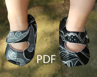 Infant Mary Janes: PDF Sewing Pattern