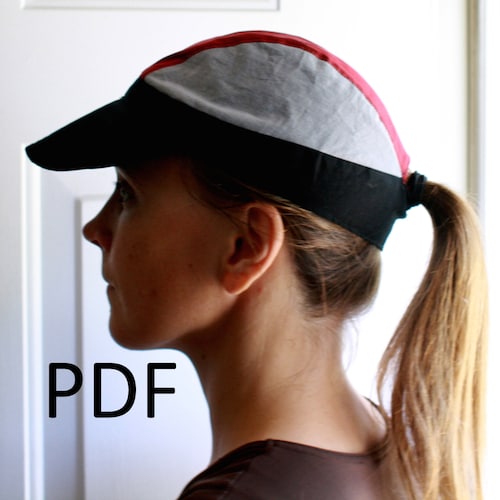 Cycling Cap PDF Sewing Pattern and Instructions Digital with Etsy