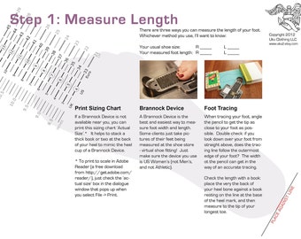 Measurements and Sizing Info and Chart