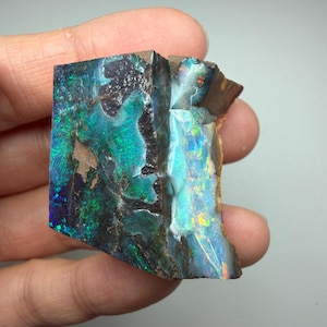 Boulder Opal Natural Two-Sided Split. 149.70 Carats