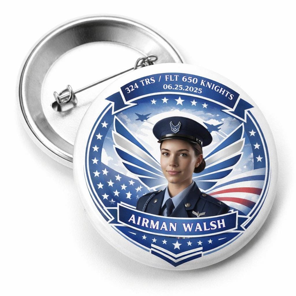 Us Air Force Buttons - Etsy