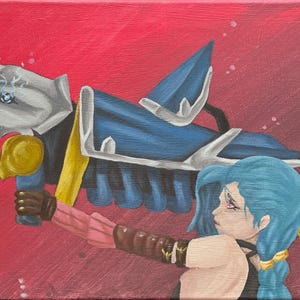Jinx Painting Print