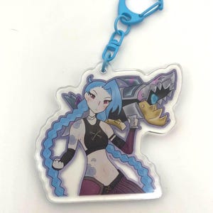 Jinx Double-Sided Acrylic Keychain