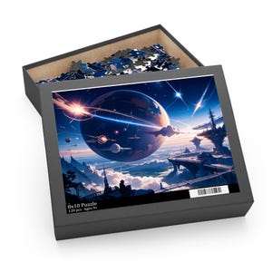 Cosmic Adventure Puzzle | 120, 252 or 500-Piece Space Puzzle, Kids & Adults, Family Game Night, Gift for Space Lovers, Home Decor