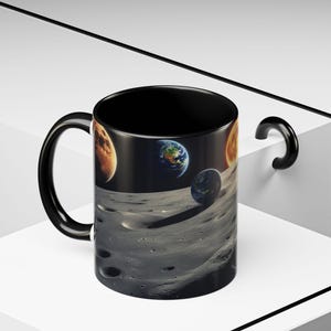 Kosmische Abenteuer Kaffeetasse | Weltraum-Keramikbecher für Astronomen, Sci-Fi-Liebhaber, Geschenk für Geburtstage, Weihnachten, Neuheit Trinkgeschirr