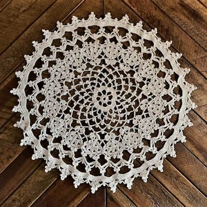 Handcrafted Vintage-Inspired Crochet Doilies