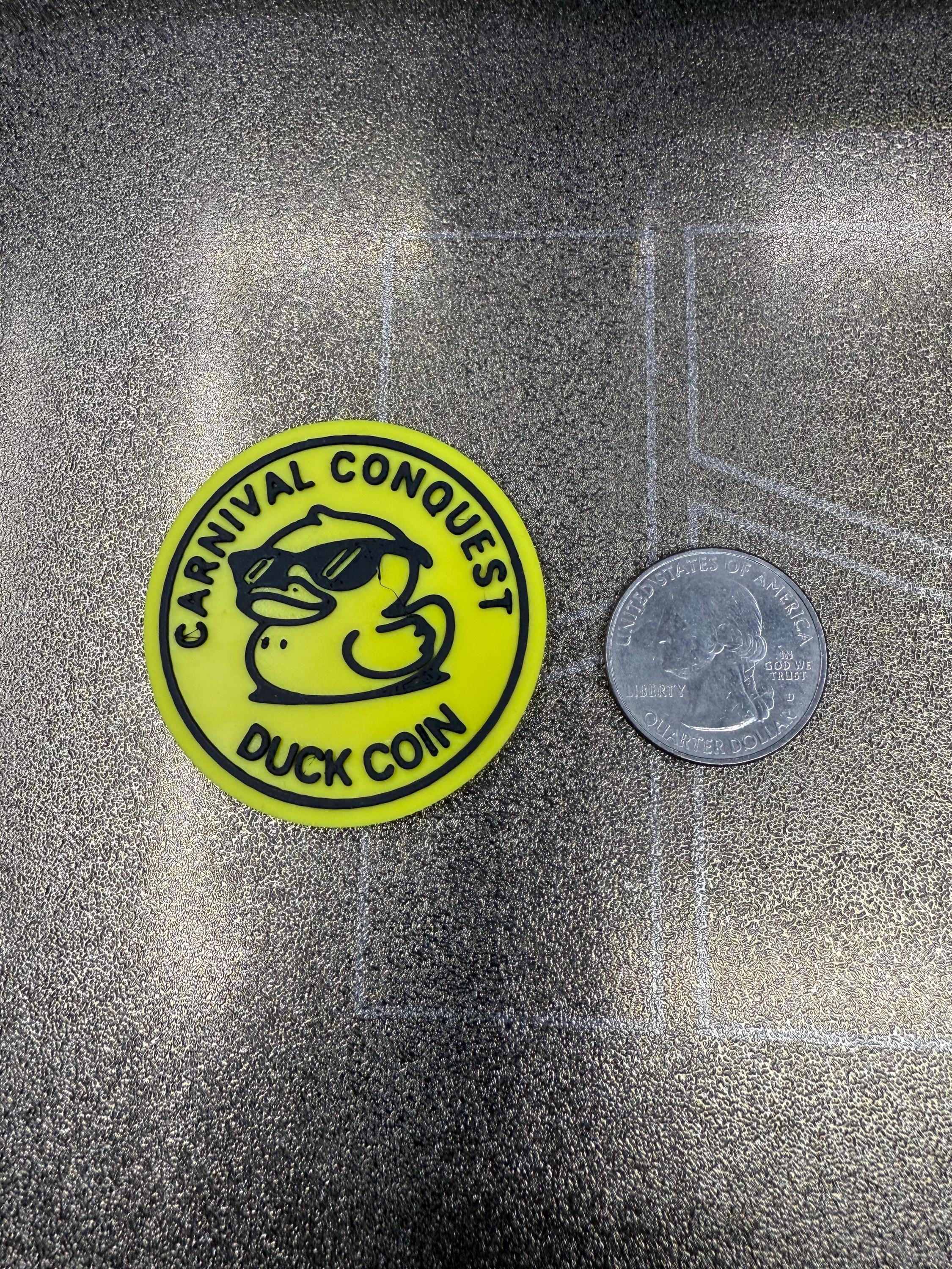 Carnival Cruise Duck Coins: Custom 3D Printed Cruising Ducks ...