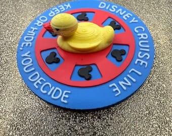 QTY 15 Disney Cruise Line Cruising Duck Coin   – 50mm – Keep or Hide, You Decide!