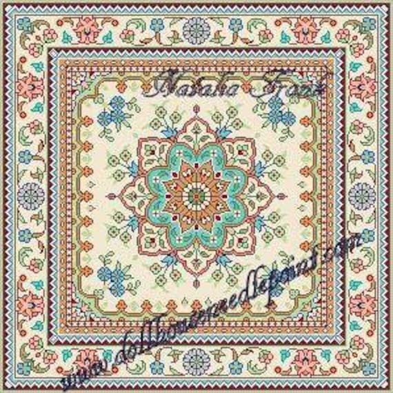 Miniature Petit Point Rug Kit You Are Deeply Loved 