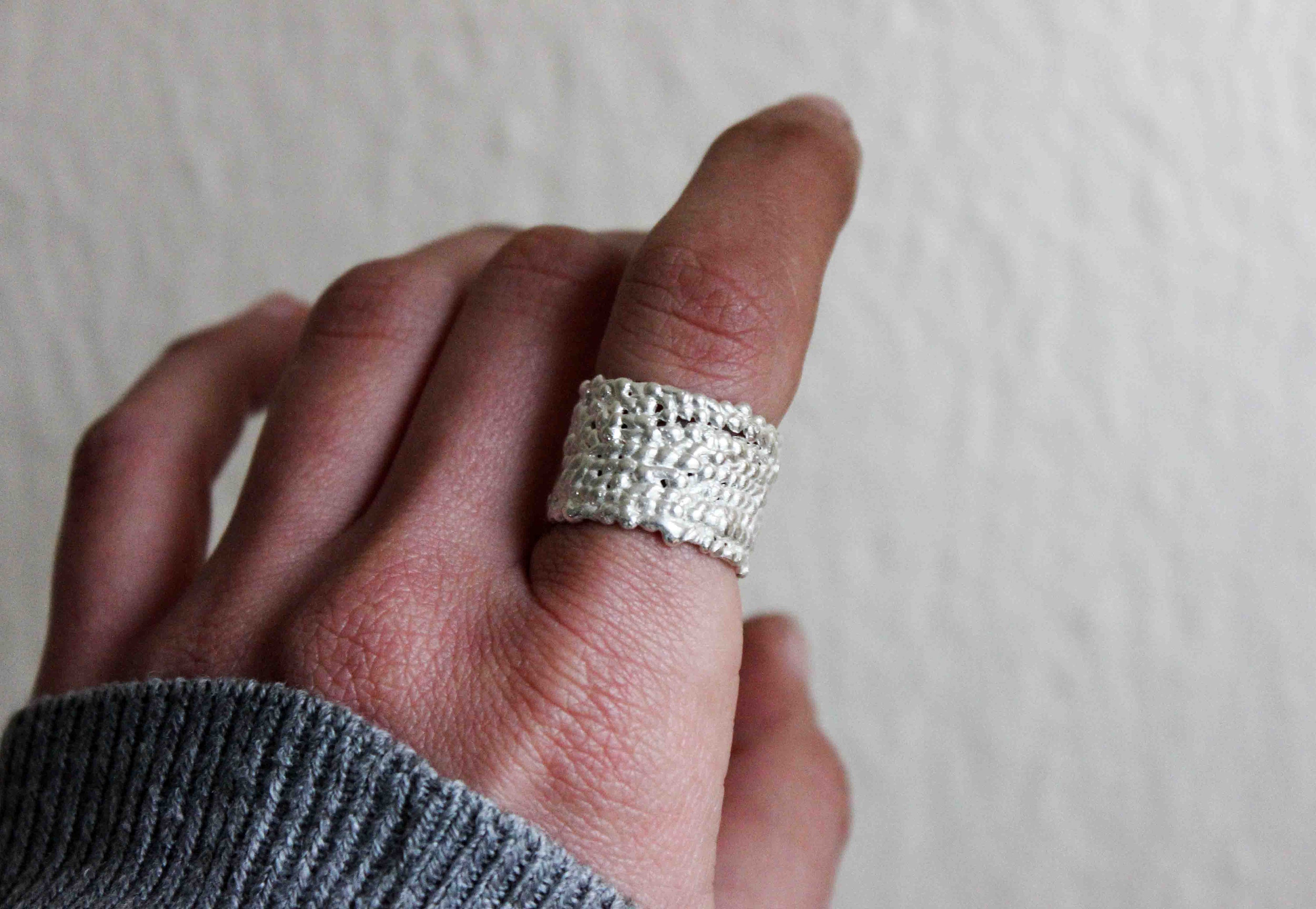 Bubbles Chunky Ring