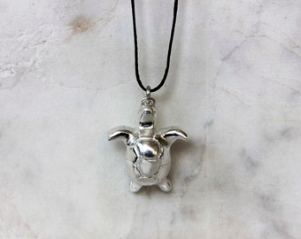Silver Tortoise Necklace | Tortoise Jewellery | Silver Tortoise