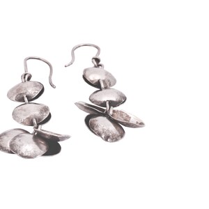 Sterling Silver Cymbal Earrings image 2