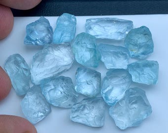 Natural Blue Aquamarine full facet grade, from Africa, 118.35 CT’s