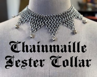 Collar de bufón de malla