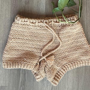 Beachy Crochet Shorts Crochet Pattern
