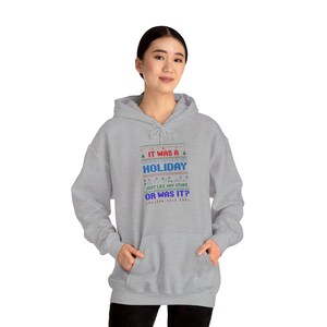 Holiday Vibes Hoodie - Unisex Sweatshirt for Cozy Celebrations, Funny Gift, Casual Wear, Winter Apparel, Unique Holiday Style