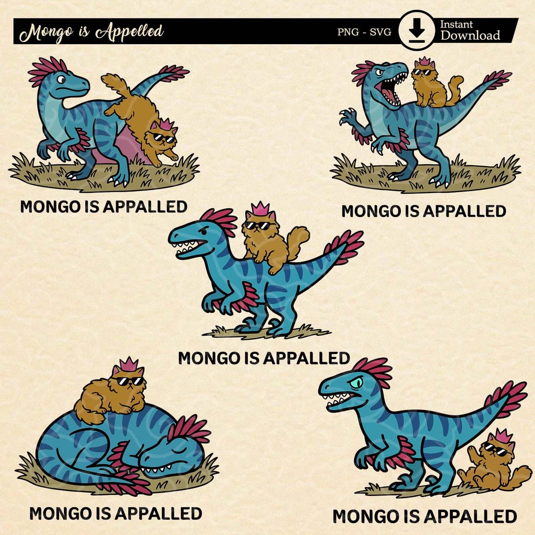 Mongo is Appalled PNG Digital Download - Etsy