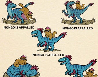 Mongo ist entsetzt PNG Digital Download