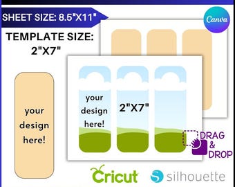 Ice Pop Sleeve Template: Sublimation Design, SVG, Canva Editable (Digital Download)