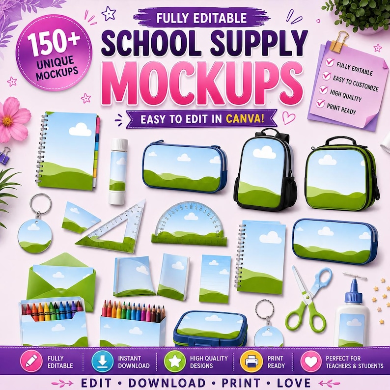 Set square school frame template
School bag mockup for Canva editing
Notebook editable frame for classroom
Craft sticks Canva template mockup
Pipe cleaner colorful frame design
Marker box drag and drop Canva mockup
Glue stick with editable design frame
Double crayon box Canva template mockup
Spiral notebook with photo frame
Editable pencil case mockup
Art brush frame for back to school
Folder & file mockup for school design
Chalk box editable Canva template
Highlighter marker school frame design