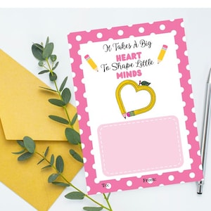 Teacher Gift Card Holder | Back To School Gift Card Holder | Back to School Teacher Appreciation Card | First Day School Teacher Gift