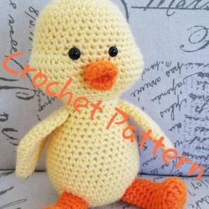 Baby Duck Amigurumi Pattern