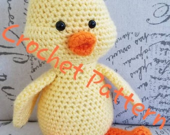 Patrón Amigurumi Pato Bebé