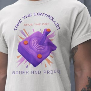 Gamer Pride T-Shirt: Unisex Retro Video Game Tee