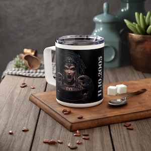 Happy Birthday Customized Mug, Favorite Scorpio Personalized Insulated Coffee Mug, Custom Zodiac Scorpio Gift, Scorpio Birthday Travel Cup