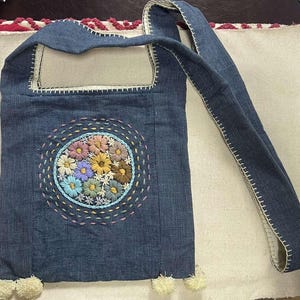 Triabal bag, Tribe product lace by handmade bag hippie crossbody bag,Asian style Tribal shoulder bag embriodery