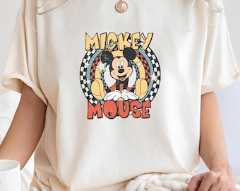 Disney shirt Mickey Mouse shirt retro Mickey Mouse shirt Disney vakantie shirt Disneyland Mickey shirt Magic Kingdom shirt