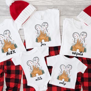 Halloween Mickey Minnie Custom Name Shirt, Disney Kids Halloween Sweater, Spooky Season Family Sweatshirt, Mickey and Minnie Spooky Vibe Tee