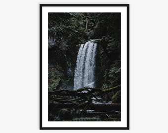 Stampa fotografica del paesaggio delle cascate di Hopetoun, arte murale del paesaggio australiano, foto della Great Ocean Road, stampa della cascata, stampa fotografica dell'Australia