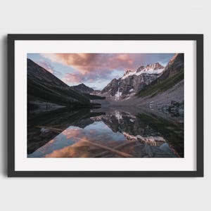 Canada Print, Banff Landscape Photography, Landscape Wall Art, Canada Wall Art, Canada Art, Wall Art, Travel Poster, Banff Art, Banff Print