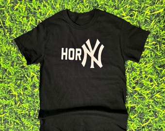 Heavyweight Cotton HorNY Tee Shirt