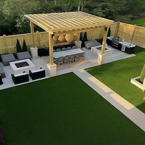 The Social Lounge Patio Dimensioned Plans