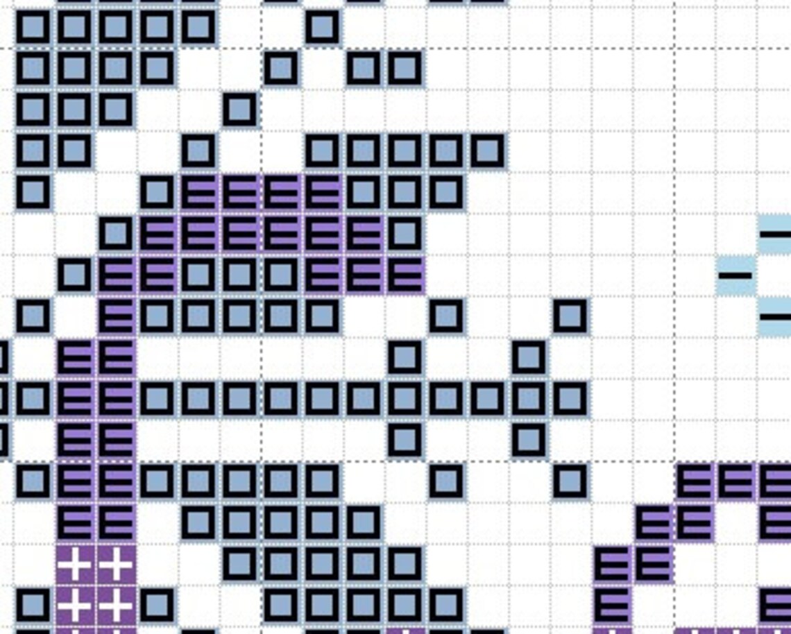 Let It Go Frozen Cross Stitch Pattern PDF Instant Download - Etsy