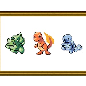 Original Pokémon sprites of the avatars representing the Pokémon