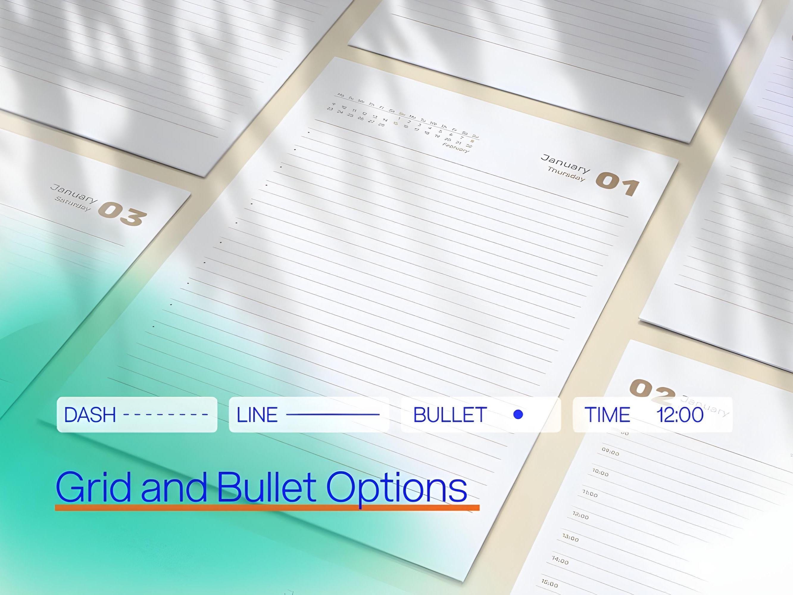 Editable Indesign Planner Template 2026 | Minimalist A5 Daily Organizer ...