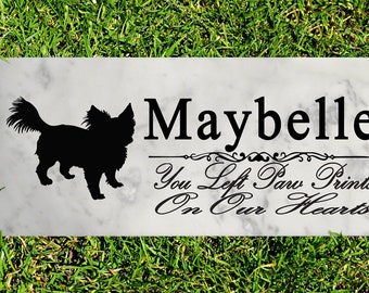 Garden Memorial Rock Pet Dog Chihuahua In Angel Wing Stone Cemetery Grave Statue Garden Memorial Rock Pet Dog Chihuahua In Angel Wing Stone Cemetery Grave Statue