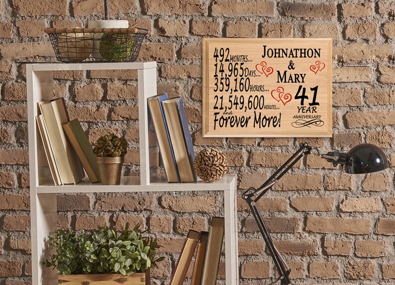 Personalized Anniversary Gift For Couple