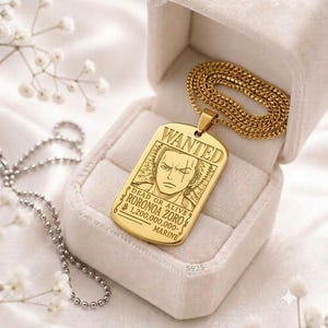 One Piece Zoro Necklace - Etsy
