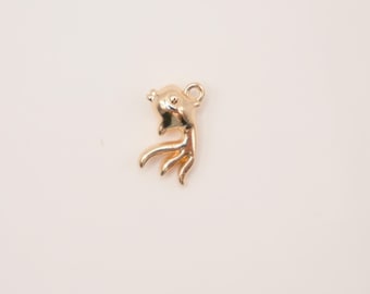 Marine life pendant 14K small fish pendant DIY bracelet necklace